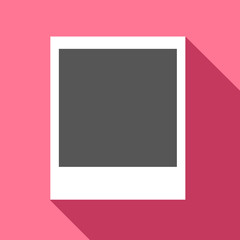 Frame icon great for any use. Vector EPS10.