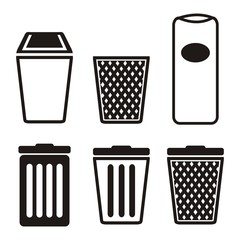 trash can icon sets