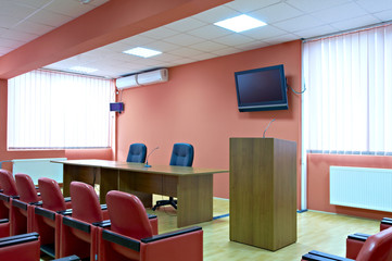 Conference room interior