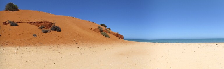Dune in Francois-Peron National Park, Shark Bay, West Australia