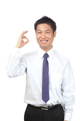 OK／男性ビジネスマン