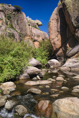 Fototapeta na wymiar Canyon in Cerro Uritocoro