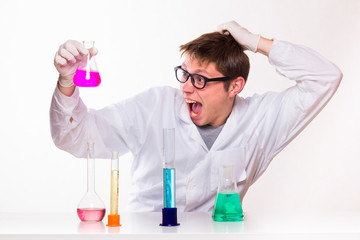 Chemist made a discovery in the lab