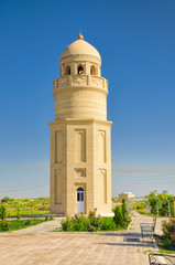 Fototapeta na wymiar Minaret in Turkmenistan