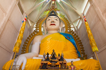 Buddha statue at Sakaya Muni Buddha Gaya Temple