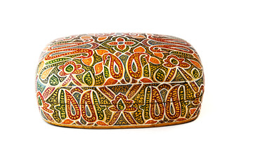 Traditional indian lacquered box for jewel