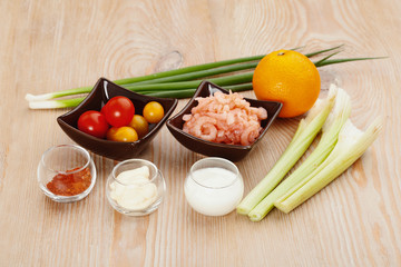 raw food ingredients