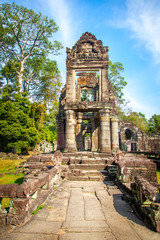 Fototapeta na wymiar Angkor Watt temple complex, Cambodia