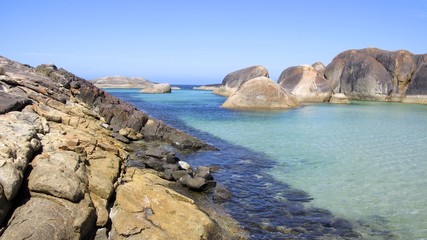Fototapeta na wymiar Elephant Rocks, Denmark, Western Australia