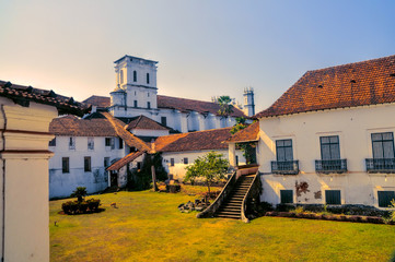 Town of Old Goa in India