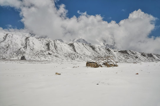 Himalayas near Kanchenjunga