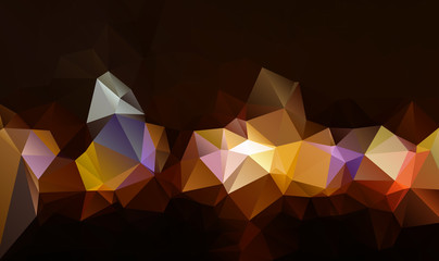 Colorful Polygonal Mosaic Background