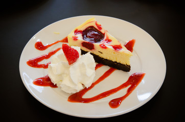 Strawberry cheese cake