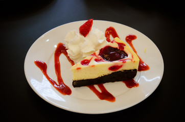 Strawberry cheese cake