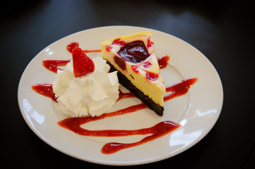 Strawberry cheese cake