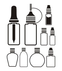 liquid bottle - icon sets
