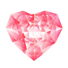 Diamond heart for your design.