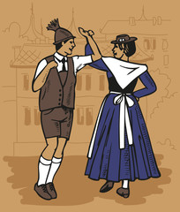 Czech Dance - polka © olgasiv