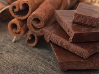 chocolate with cinnamon
