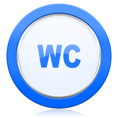 toilet icon wc sign