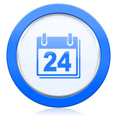 calendar icon organizer sign agenda symbol