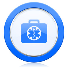 rescue kit icon emergency sign