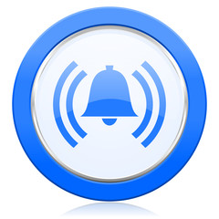 alarm icon alert sign bell symbol