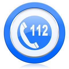 emergency call icon 112 call sign