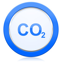 carbon dioxide icon co2 sign