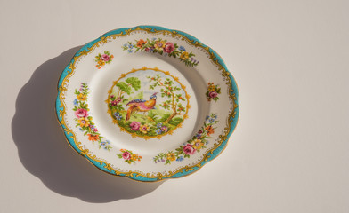 Bone China Plate Chelsea Bird