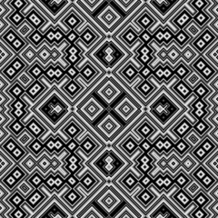 Black and white seamless abstract texture