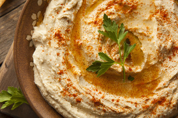 Healthy Homemade Creamy Hummus