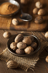 Raw Organic Dry Nutmeg