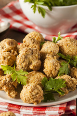 Homemade Deep Fried Mushrooms