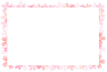 桜　フレーム　背景