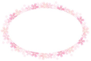 桜　フレーム　背景