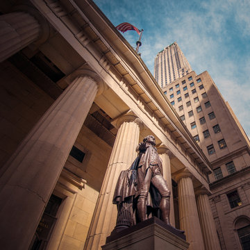 Federal Hall National Memorial At Wall Street