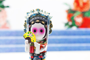 figurine of chinese opera