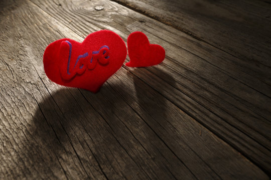 Valentine hearts - Stock Image