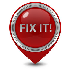 Fix it pointer icon on white background