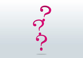 question 疑問　はてな