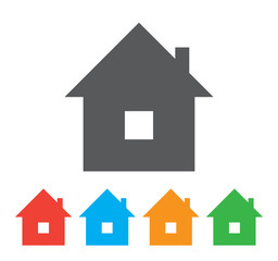Fototapeta premium home icon