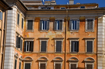 Obraz premium Colours of Rome, Piazza della Rotonda