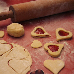 biscotti a forma di cuore_ San Valentino