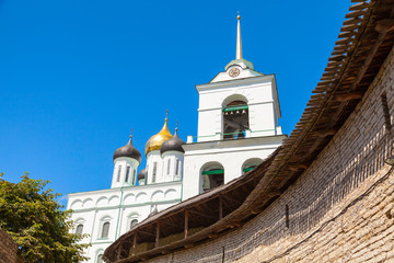 Trinity Cathedral located since 1589 in Pskov Kremlin