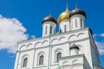 Trinity Cathedral located since 1589 in Pskov, Russia