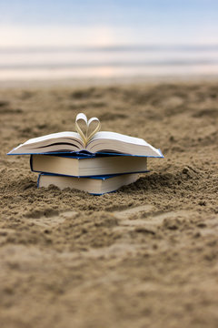 Book on the beach