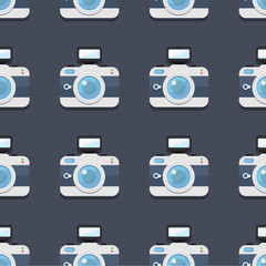 VectorPatternDarkBgPhotoCamera