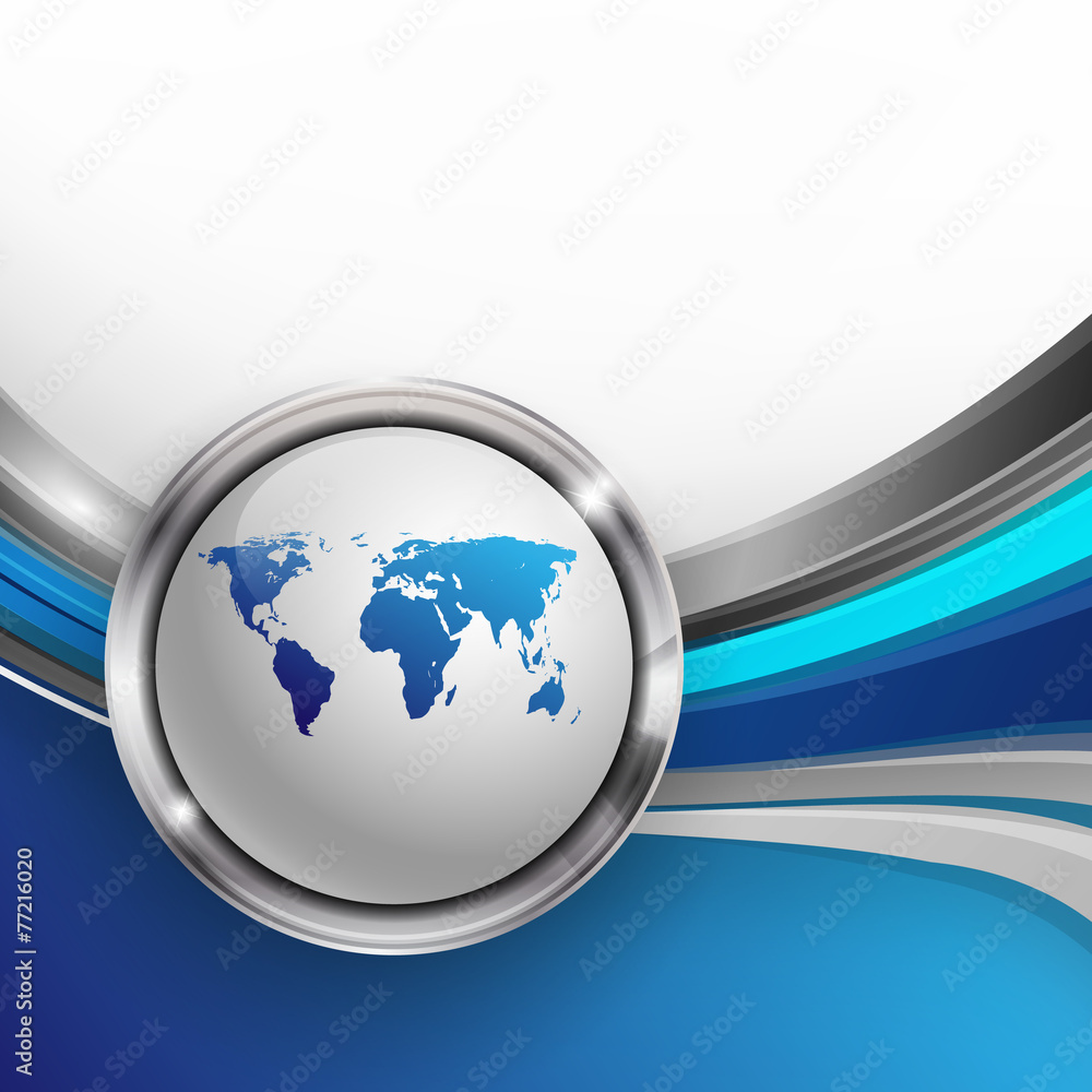 Poster background with web button