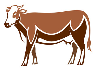 Stylized Cow - Abondance Cattle